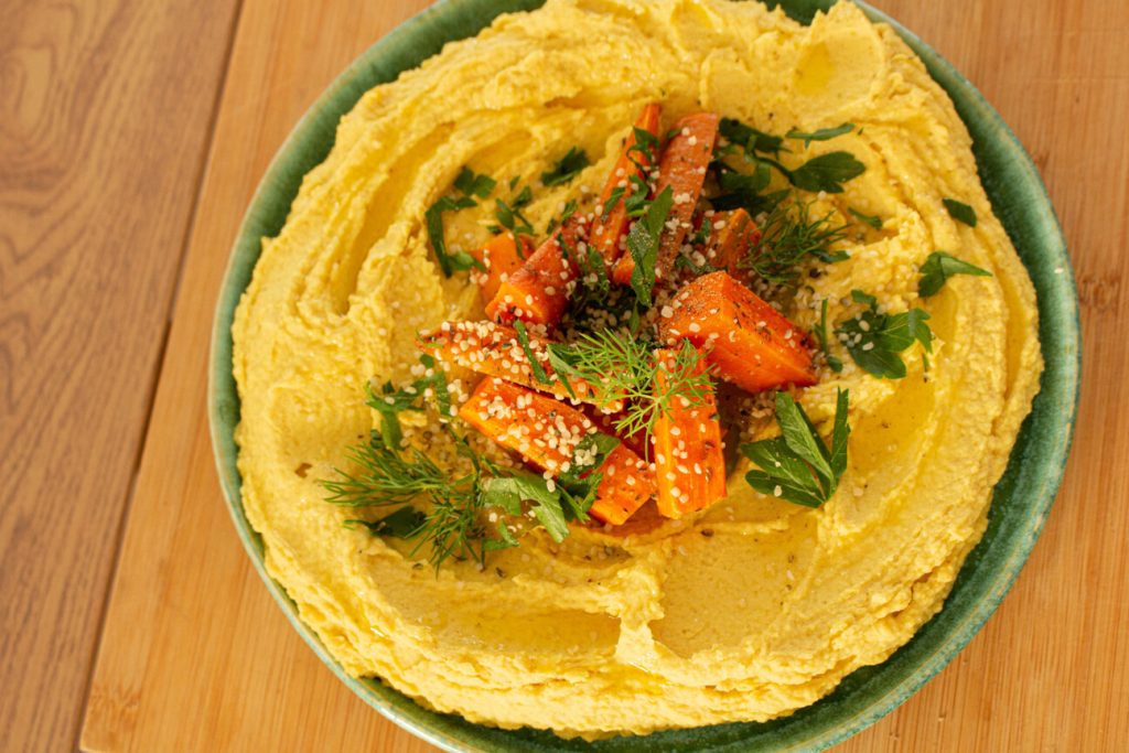 Hummus saludable - La Cocinera Saludable